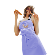 Floral Kitchen Apron With Personalized Name