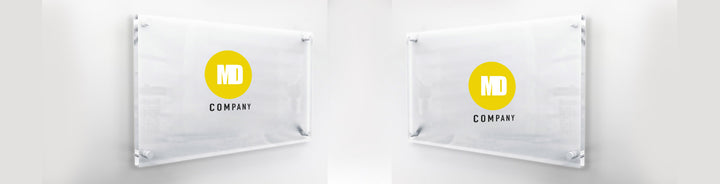 Acrylic Signs with no Mask