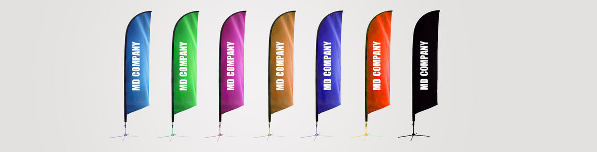 Feather Flag 12 feet - Single Sided