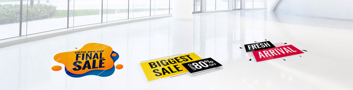 Vinyl Flexible Floor Graphics 4 mil