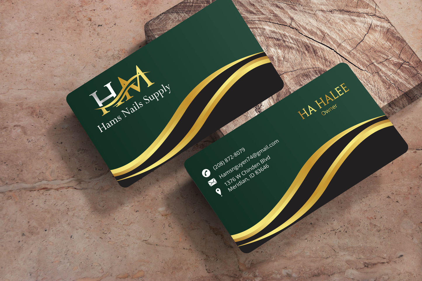 Business Card - Round Corners