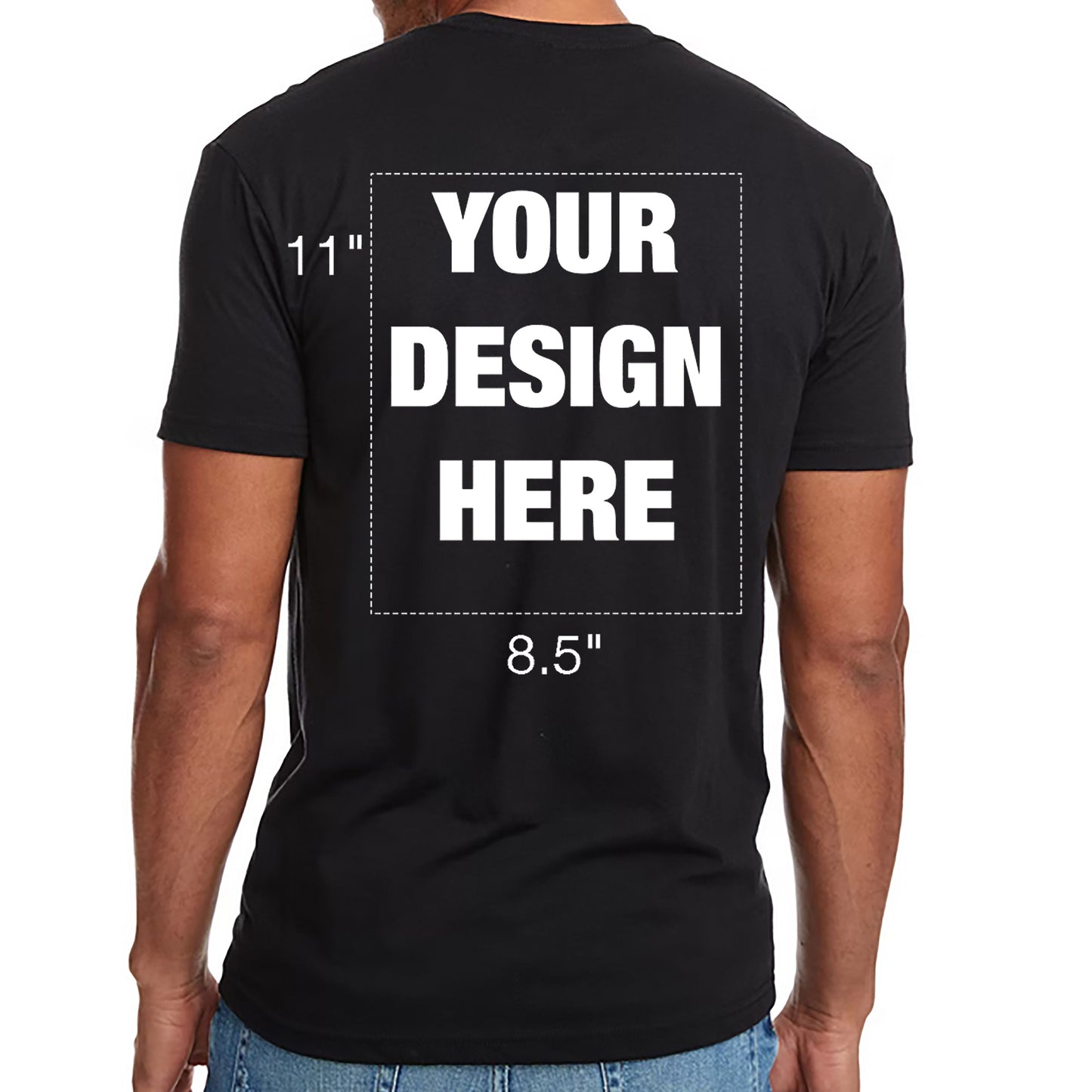 Personalize Unisex Short Sleeve T-Shirt - Custom Printing Service