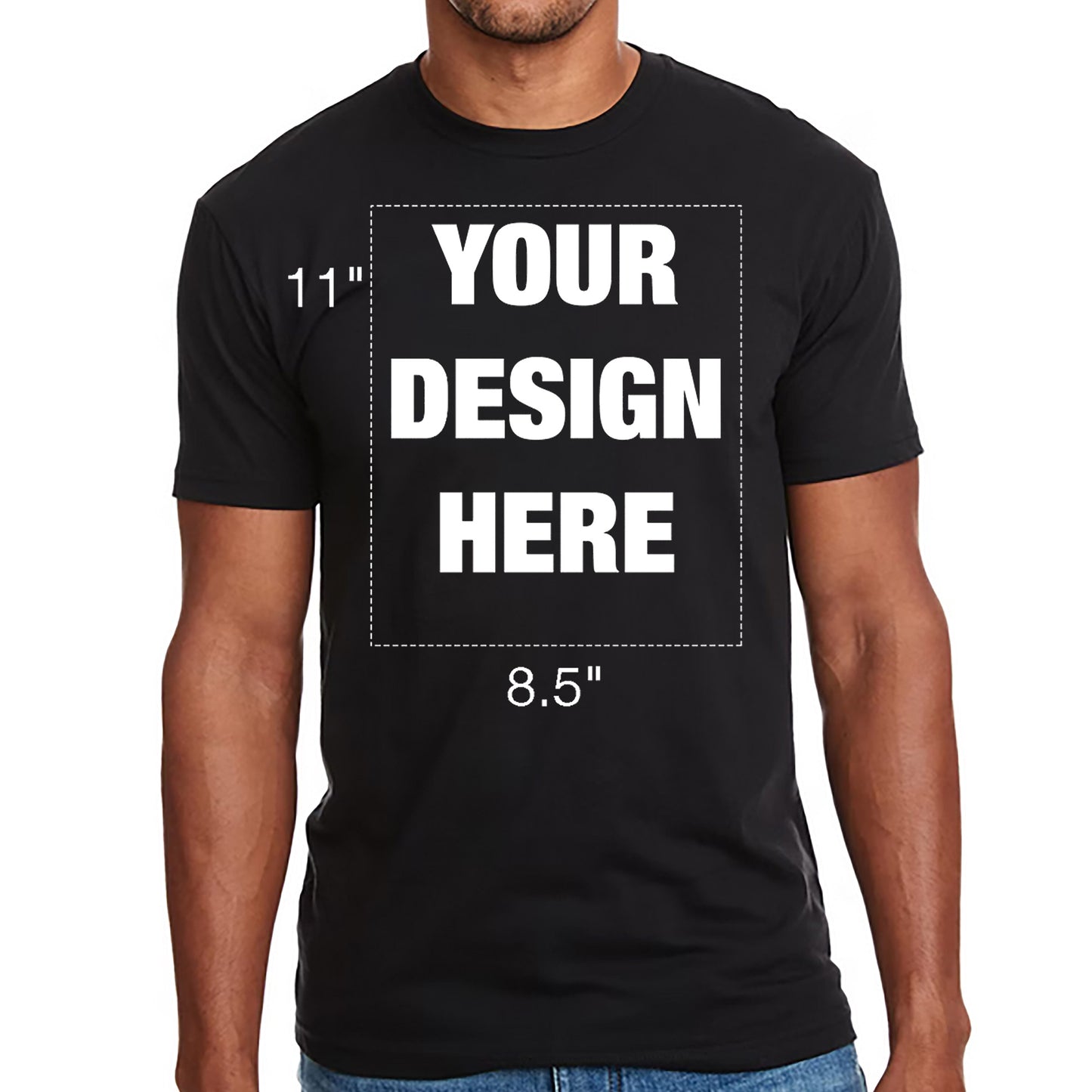 Personalize Unisex Short Sleeve T-Shirt - Custom Printing Service