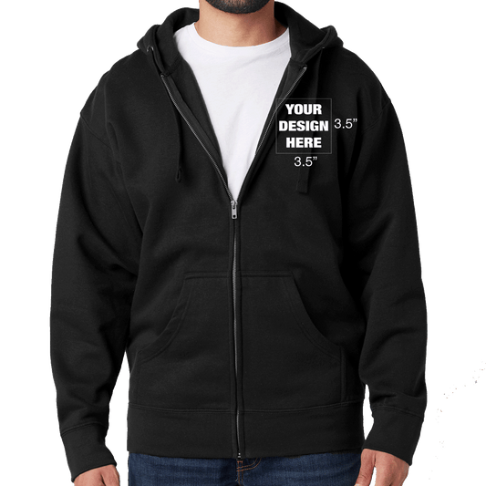 FULL-ZIP HOODIE - CUSTOM PRINTING