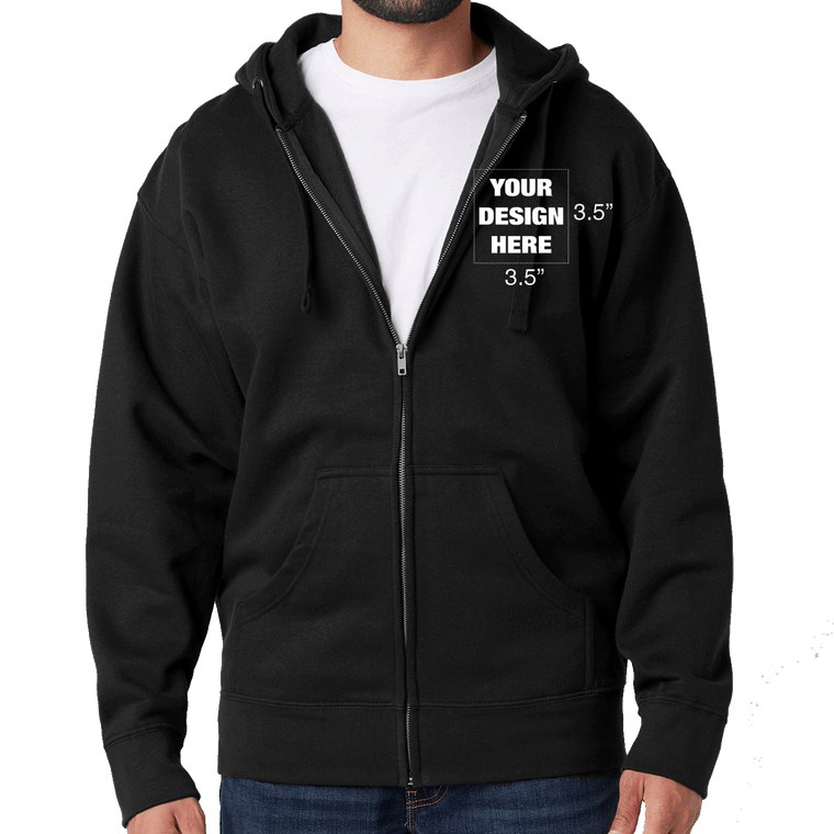 FULL-ZIP HOODIE - CUSTOM PRINTING