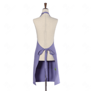 Lavender Bib Apron Two Pockets
