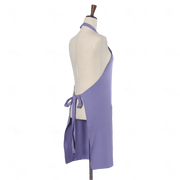 Lavender Bib Apron Two Pockets