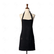 Black Bib Apron Three Pockets