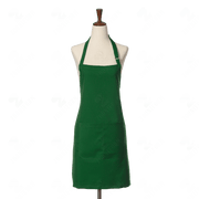 Green Bib Apron Two Pockets
