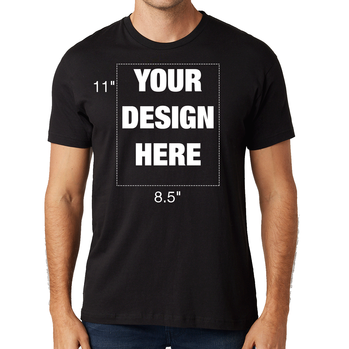 Personalize Unisex Short Sleeve T-Shirt - Custom Printing Service