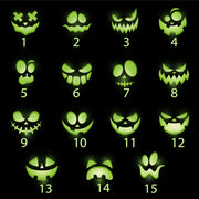 Halloween Glow in the Dark Unisex Black T-shirt