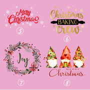 Merry Christmas Bib Apron