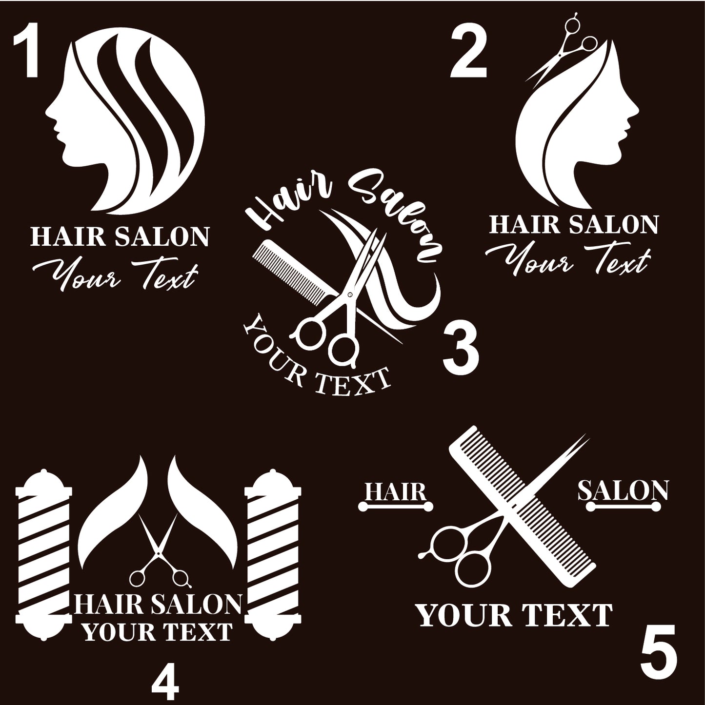 Personalized Apron for Beauty Salon